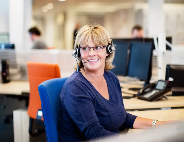 Wij zitten klaar om te helpen